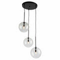 ARTCRAFT PINPOINT 3 LIGHT PENDANT SC13193BK