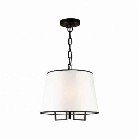 ARTCRAFT COCO  3 LIGHT PENDANT SC13340BK