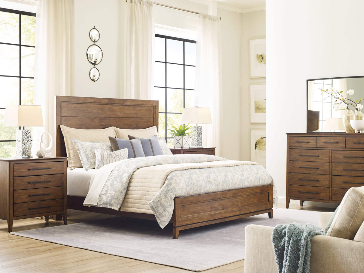 KINCAID ABODE SCHAFER QUEEN PANEL BED 269-304P