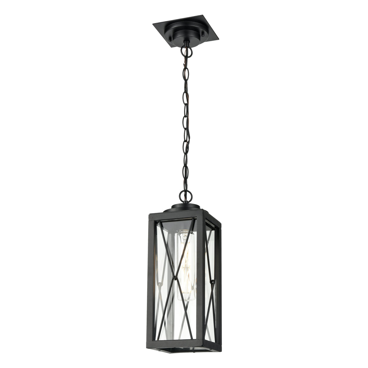 DVI LIGHTING COUNTRY FAIR PENDANT BLACK DVP43375BK-CL