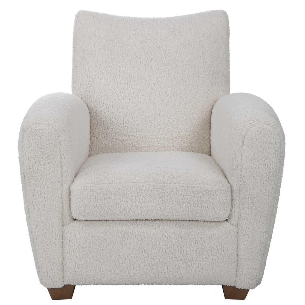 UTTERMOST TEDDY ACCENT CHAIR NATURAL 23682
