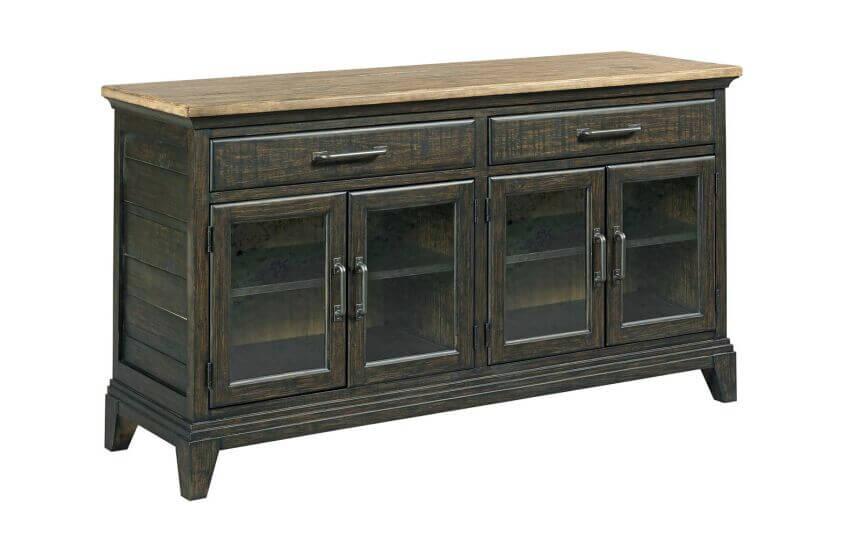 KINCAID PLANK ROAD ROCKLAND BUFFET CHARCOAL 706-857C