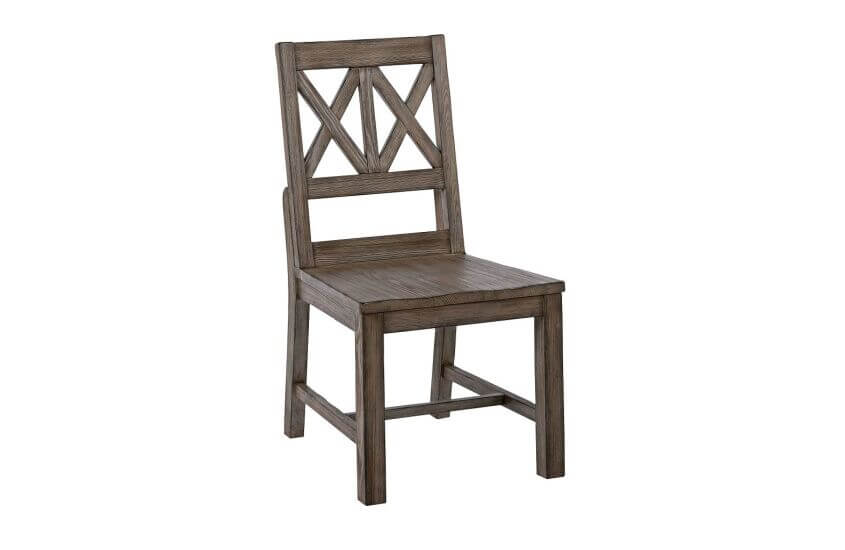 KINCAID FOUNDRY WOOD SIDE CHAIR SET OF TWO 59-061