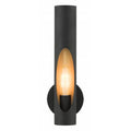 LIVEX LIGHTING Novato Single Sconce Black 45891-04