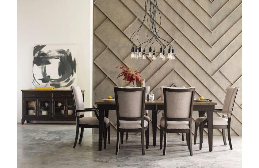 KINCAID PLANK ROAD ROCKLAND BUFFET CHARCOAL 706-857C