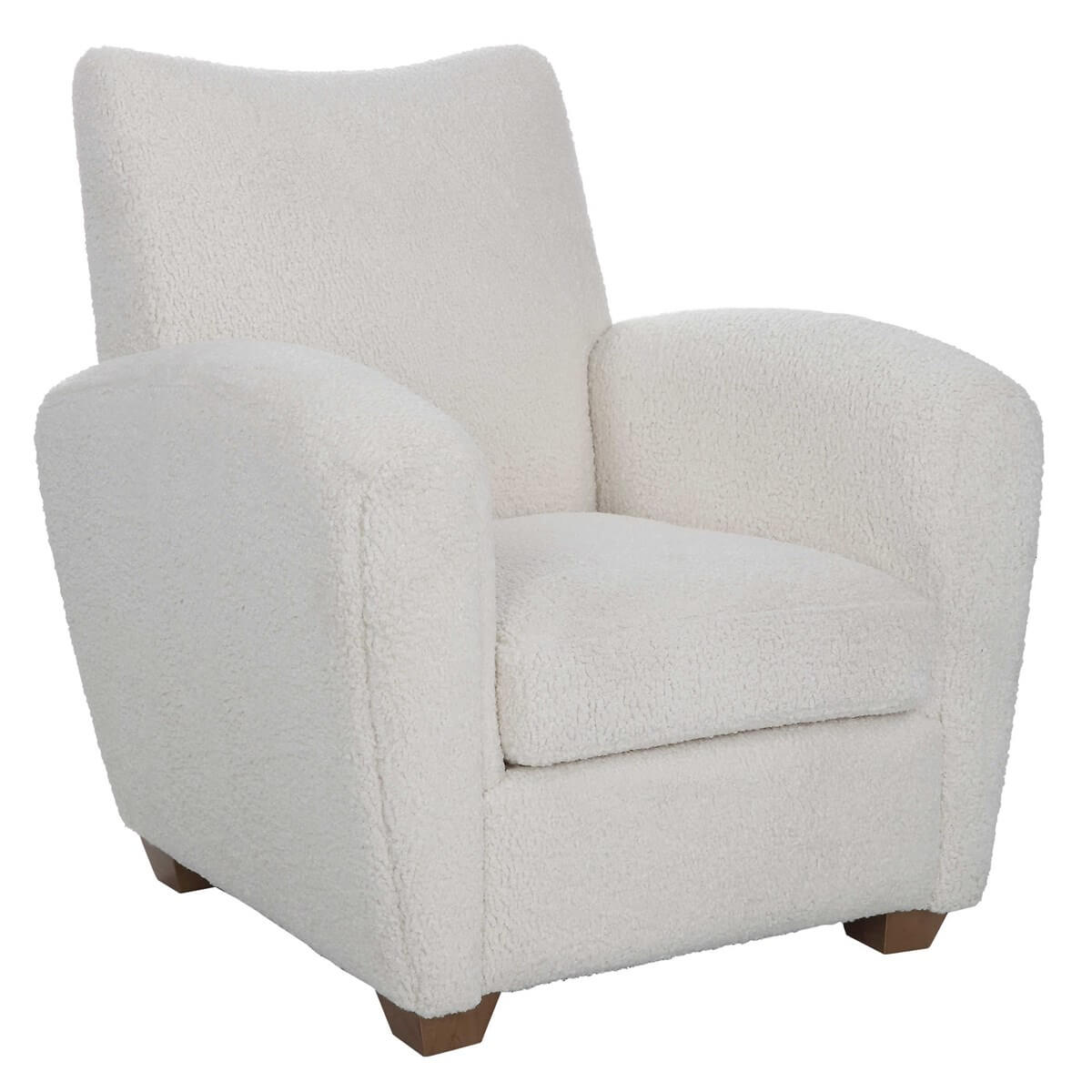 UTTERMOST TEDDY ACCENT CHAIR NATURAL 23682