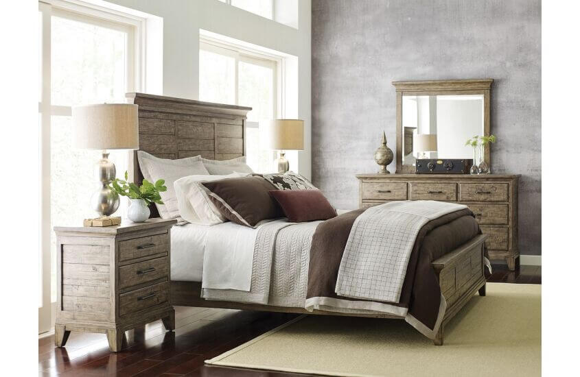 KINCAID PLANK ROAD BLAIR NIGHTSTAND STONE 706-420S