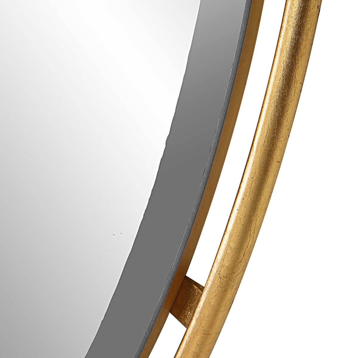 UTTERMOST CANILLO ROUND MIRROR GOLD 09832