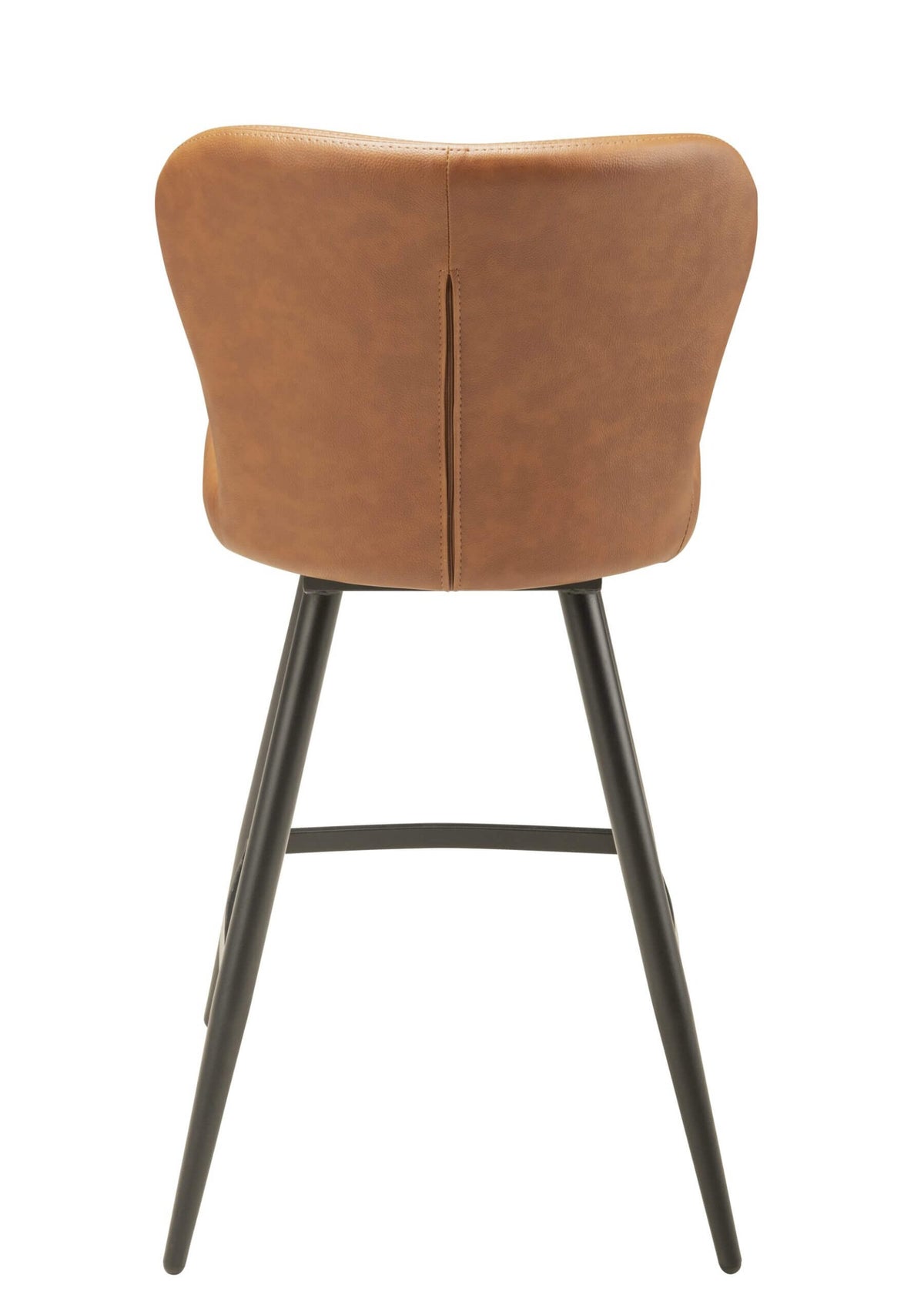 FURNISHINGS' MATE AMELIE COUNTER STOOL COGNAC SET OF TWO 6402-CN-MB