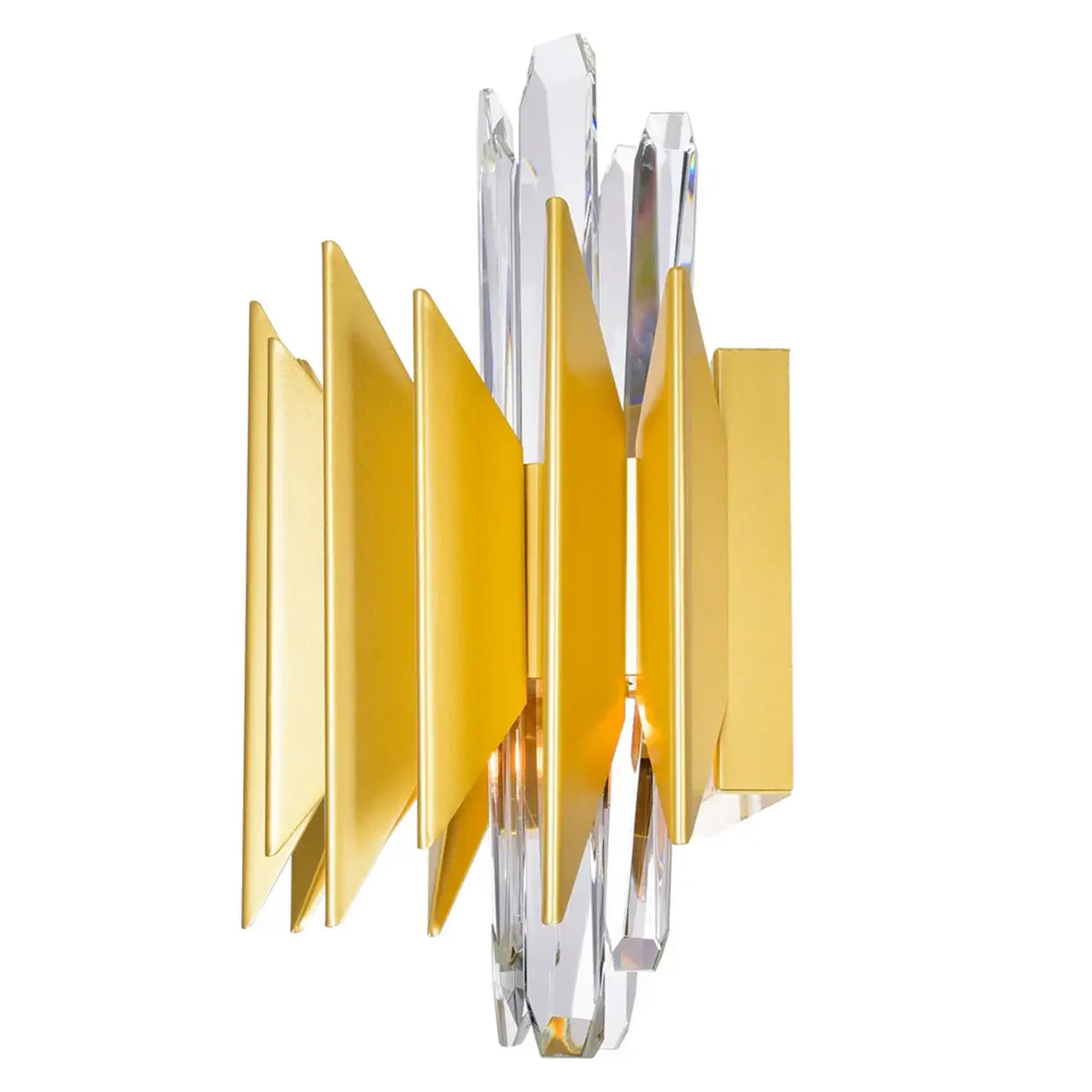 CWI LIGHTING CITYSCAPE 5 LT 13" SATIN GOLD SCONCE 1247W13-5-602