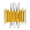 CWI LIGHTING CITYSCAPE 5 LT 13" SATIN GOLD SCONCE 1247W13-5-602