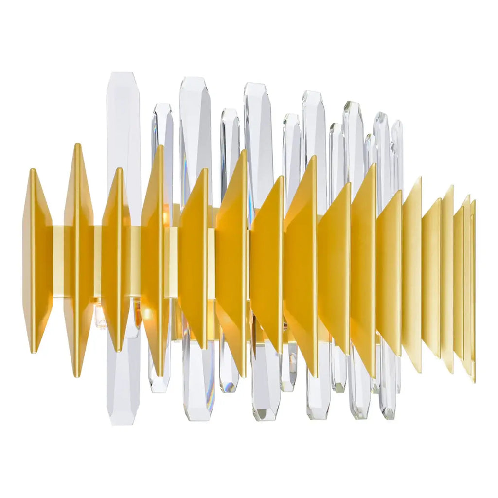 CWI LIGHTING CITYSCAPE 7 LT 24" SATIN GOLD VANITY 1247W24-7-602