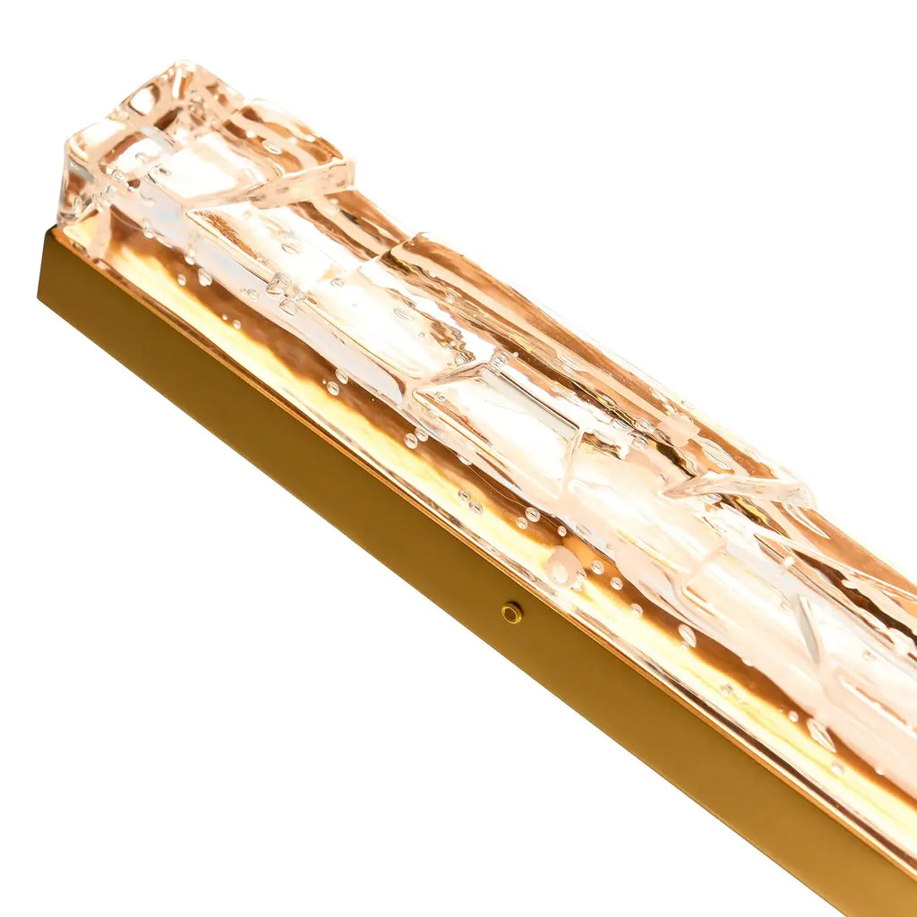 CWI LIGHTING CONTOUR LED 33" BRASS WALL LIGHT 1724W33-2-624