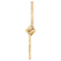 CWI LIGHTING CONTOUR LED 33" BRASS WALL LIGHT 1724W33-2-624