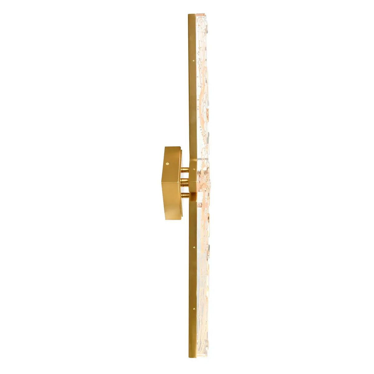 CWI LIGHTING CONTOUR LED 33" BRASS WALL LIGHT 1724W33-2-624
