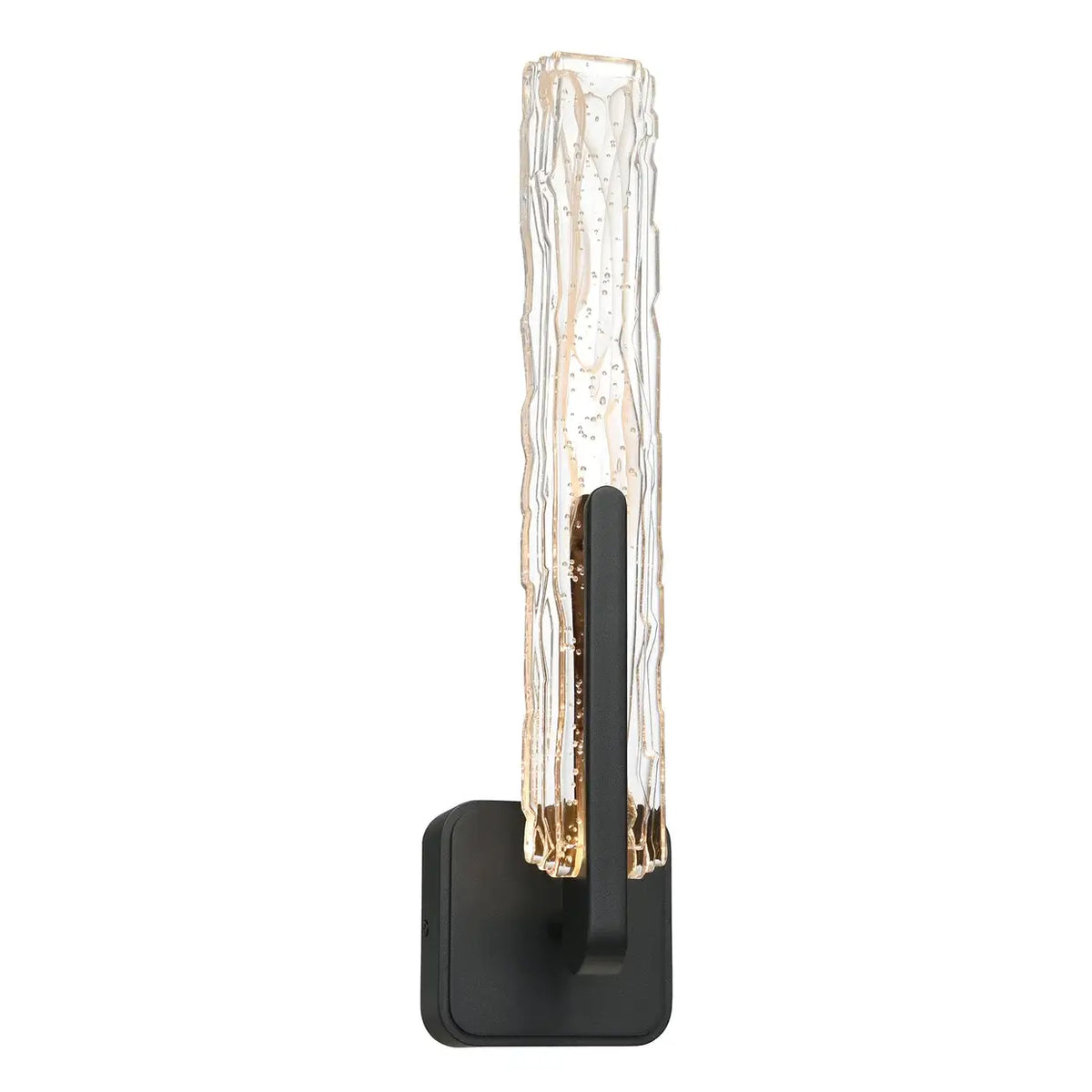 CWI LIGHTING CURVA LED 19" WALL LIGHT BLACK  1725W19-1-101-A