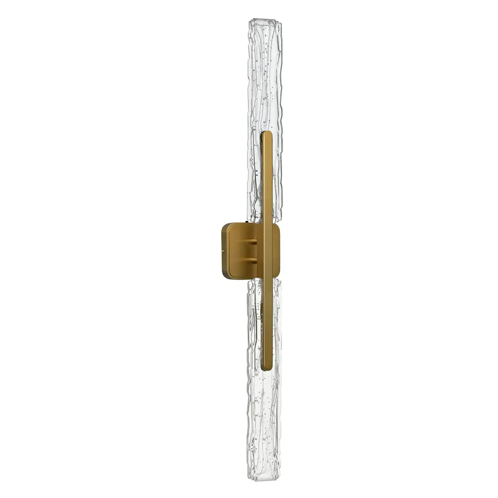 CWI LIGHTING CURVA LED 36" WALL LIGHT BRASS 1725W36-2-624
