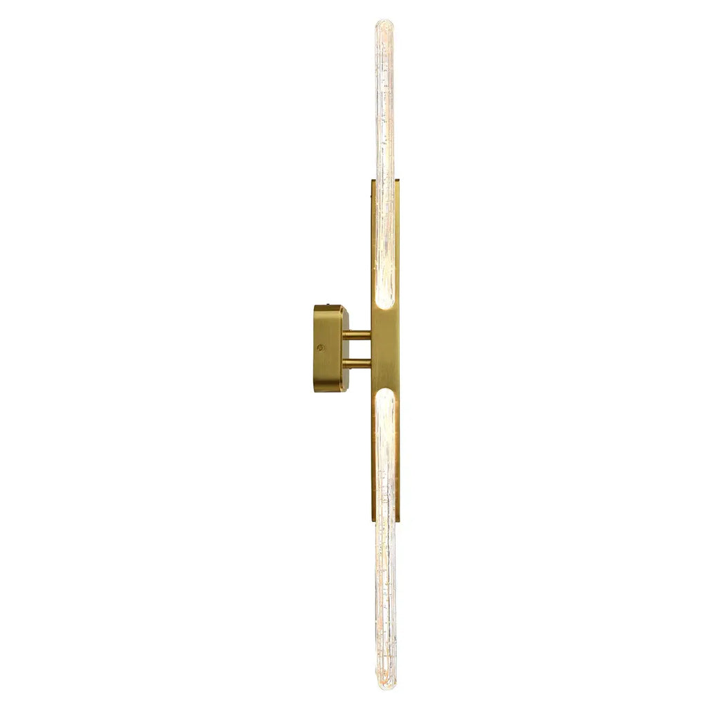 CWI LIGHTING CURVA LED 36" WALL LIGHT BRASS 1725W36-2-624