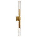 CWI LIGHTING CURVA LED 36" WALL LIGHT BRASS 1725W36-2-624