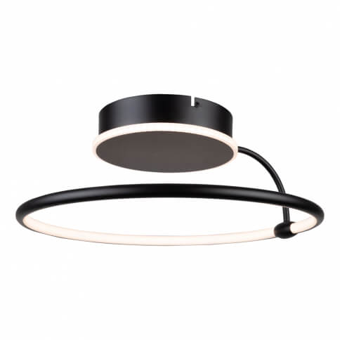 ARTCRAFT HALO 15.75  FLUSH MOUNT AC6631BK