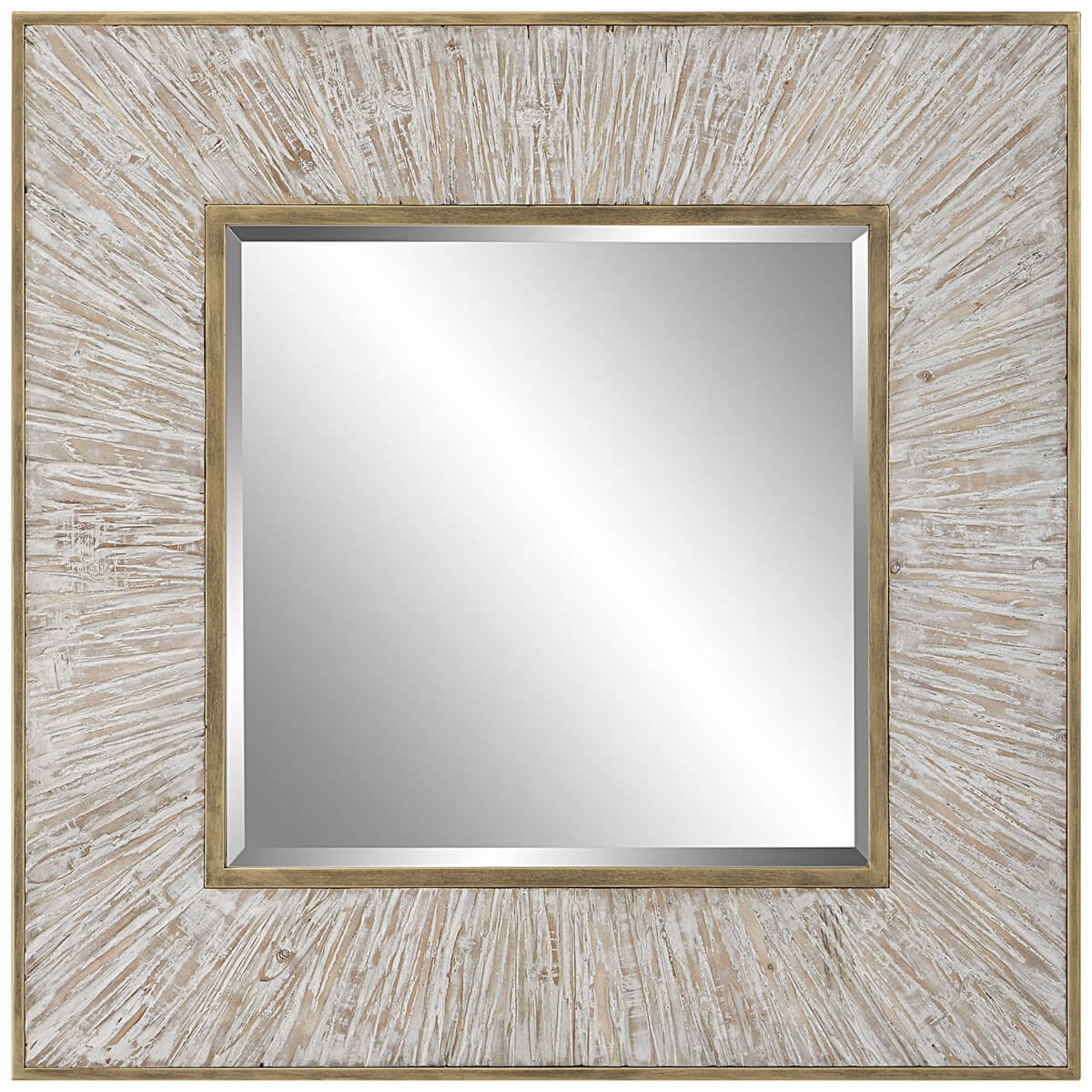 UTTERMOST WHARTON SQUARE MIRROR 09854