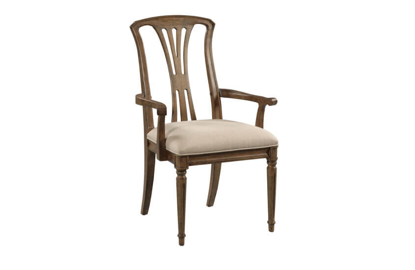 KINCAID ANSLEY FERGESEN ARM CHAIR SET OF TWO 024-639