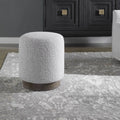 UTTERMOST AVILA OTTOMAN  GRAY 23665