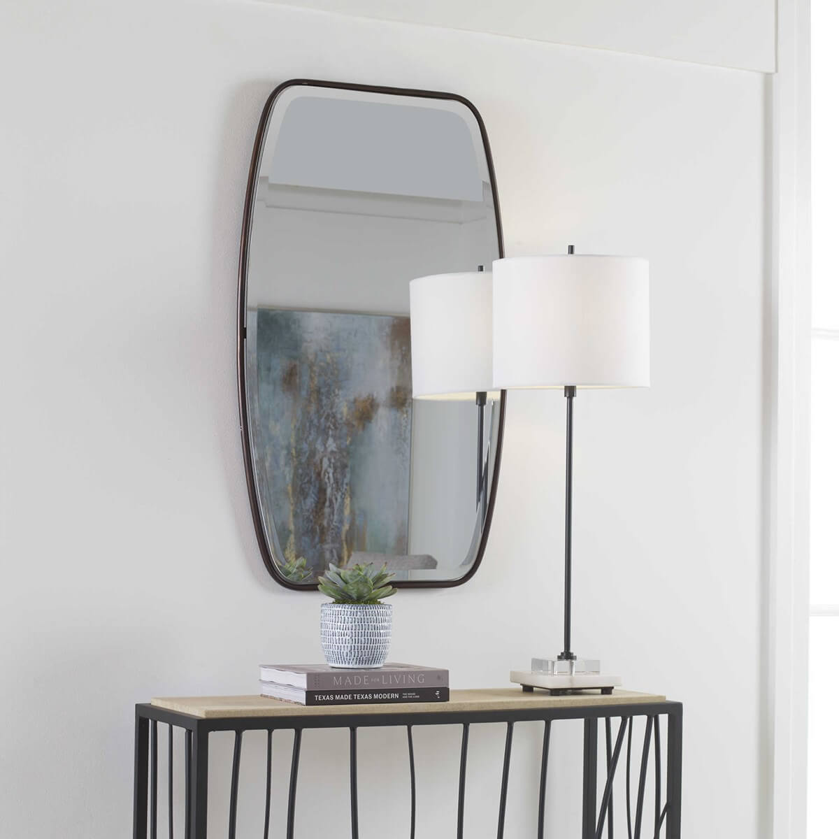 UTTERMOST CANILLO MIRROR BRONZE 09756