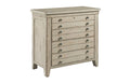 KINCAID ACQUISITIONS BRIMLEY MAP DRAWER BACHELOR'S CHEST - CAMEO FINISH 111-401