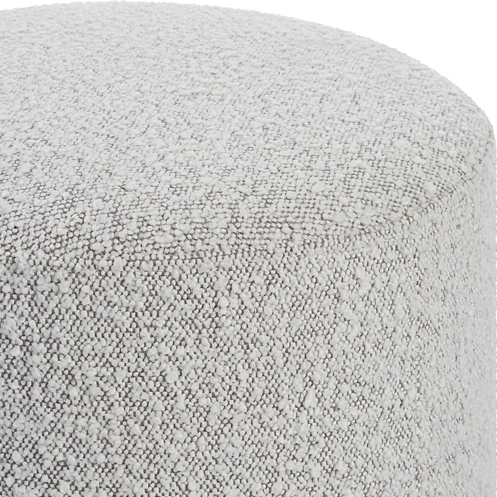UTTERMOST AVILA OTTOMAN  GRAY 23665