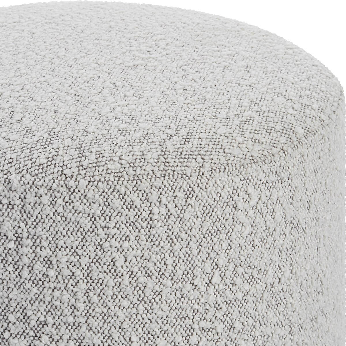 UTTERMOST AVILA OTTOMAN  GRAY 23665