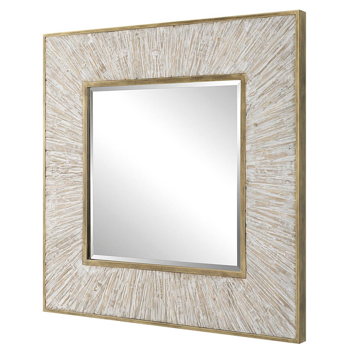 UTTERMOST WHARTON SQUARE MIRROR 09854