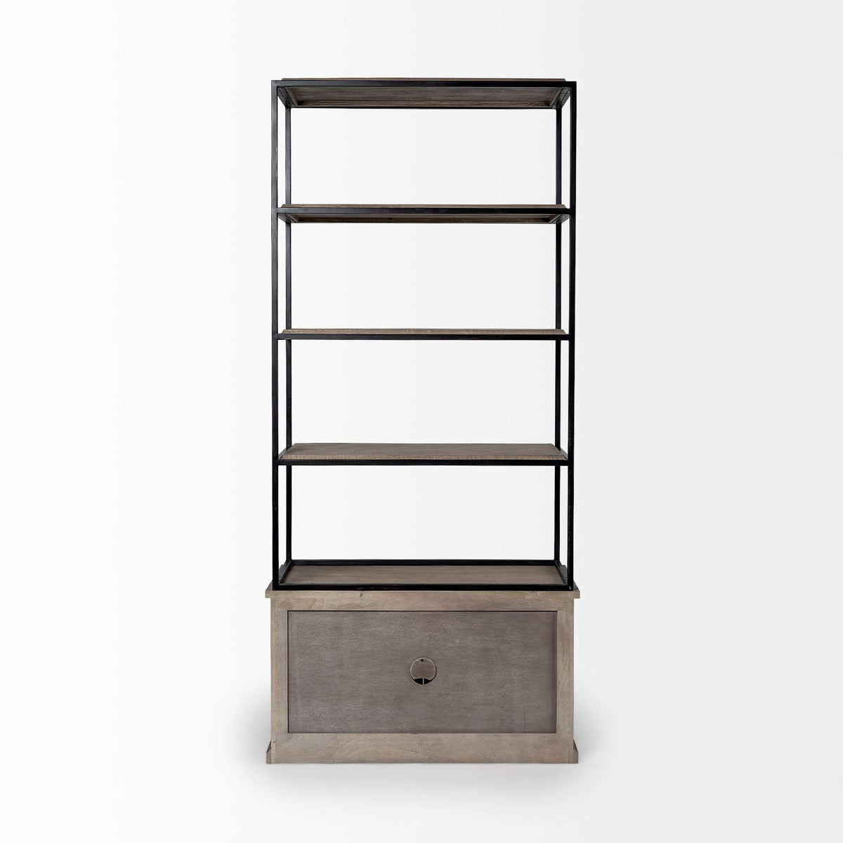 MERCANA BRAXTON THREE SHELF SHELVING UNIT 68203-AB