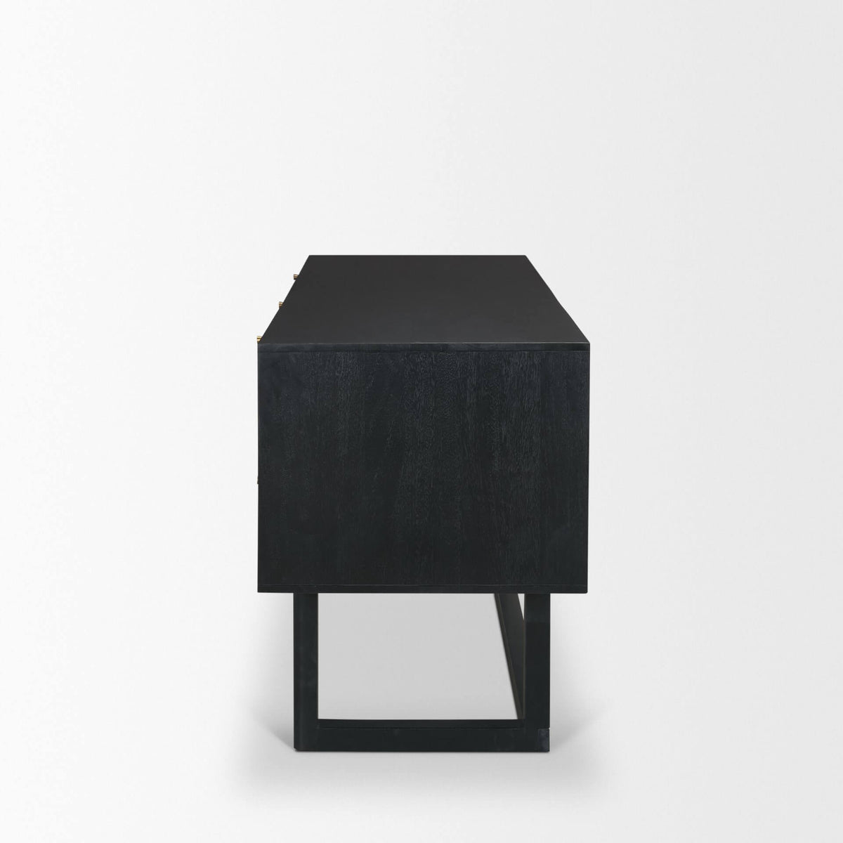 MERCANA GRIER 65" CANE OFFICE DESK BLACK 71145