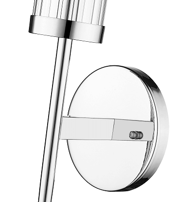 BETHEL CHROME FRAME WALL SCONCE  MU27W30CH