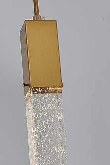 BETHEL GOLD METAL FRAME SINGLE PENDANT ADS13P1G