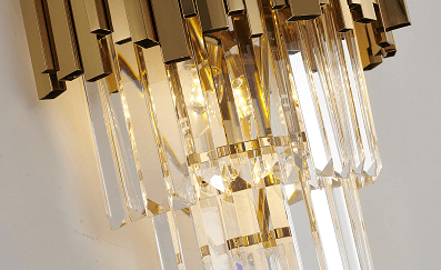 BETHEL GOLD FRAME WALL SCONCE MU24
