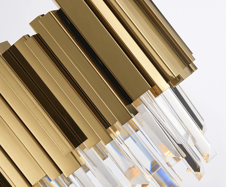 BETHEL WALL SCONCE WITH HANGING CLEAR CRYSTAL MU105W30G