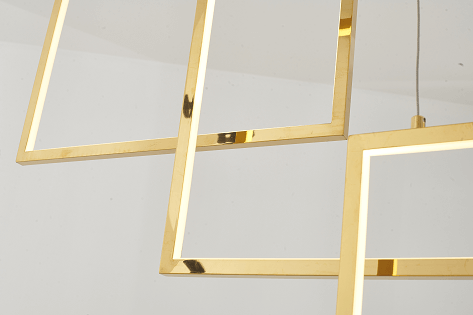 BETHEL LED GOLD LINEAR CHANDELIER TR36GD