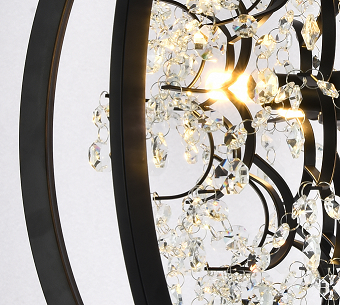 BETHEL LA10C18BLK Chandelier