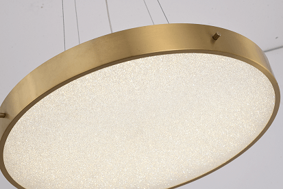 BETHEL BRASS FRAME LED CHANDELIER FT100C20BR