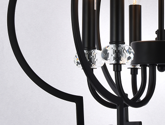 BETHEL LA13C20BLK  Chandelier