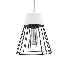 BETHEL LIGHT GREY CEMENT SINGLE PENDANT DU147P9G