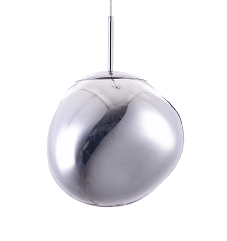 BETHEL CHROME ORB ACRYLIC SINGLE PENDANT DU136P11CH