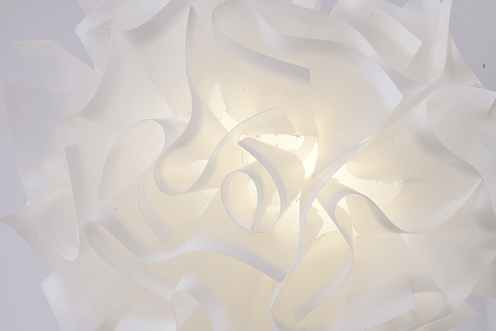 BETHEL WHITE ACRYLIC CHANDELIER DLS102C23G