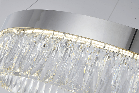 BETHEL LED CHROME CHANDELIER FT94C24CH