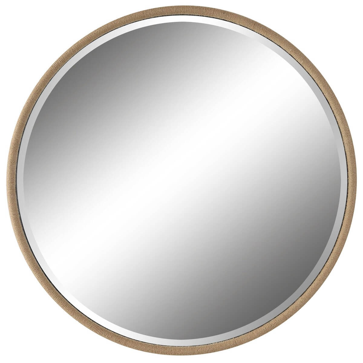 UTTERMOST RANCHERO ROUND MIRROR NATURAL 09887