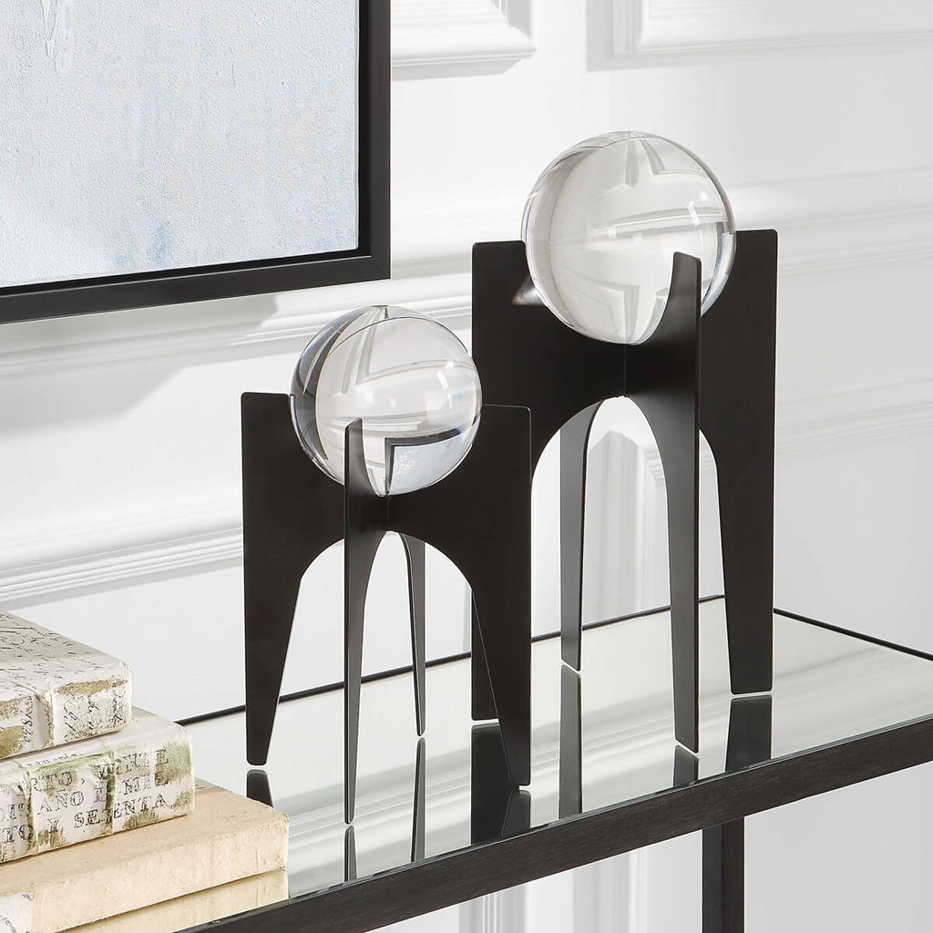 UTTERMOST ELLIANNA BLACK  S/2 18053