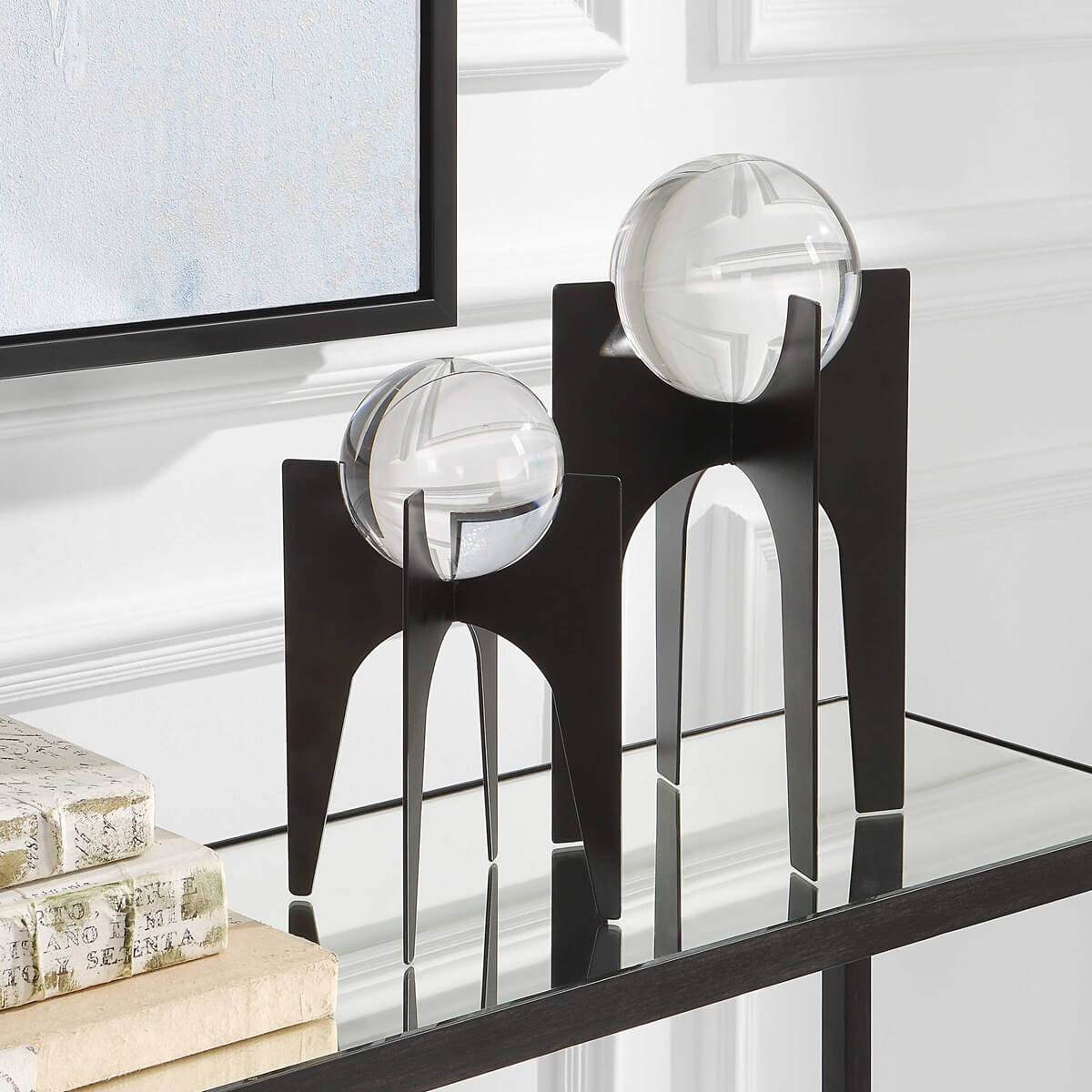 UTTERMOST ELLIANNA BLACK  S/2 18053