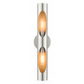 LIVEX LIGHTING Novato Large Sconce Brushed Nickel 45892-91
